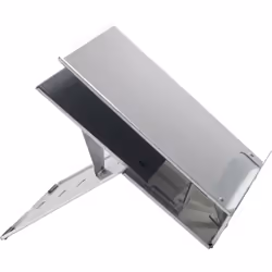 BakkerElkhuizen BNEQ26012, Supports de Laptop, Gris, Aluminium, Plastique, Caoutchouc, 25,4 cm (10"), 40,6 cm (16"), 3 kg