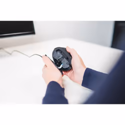 BakkerElkhuizen Oyster Mouse Wired Large souris Ambidextre USB Type-A 1200 DPI - Vue supplémentaire 5