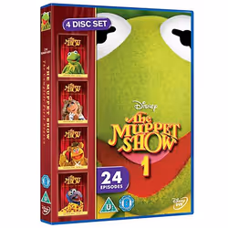 Disney The Muppets Show, Émission de télévision/programme, DVD, G, Anglais, 2D, Danois, Anglais, Finlandais, Français, Italie ...