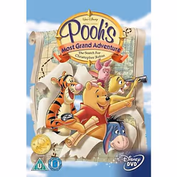 Disney Winnie the Pooh''s Most Grand Adventure, Film d'animation/bande dessinée, DVD, G, Anglais, 2D, États-Unis d'Amérique