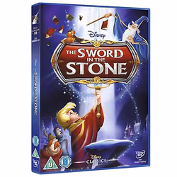 Disney Sword In The Stone, Film d'animation/bande dessinée, DVD, Anglais, 2D, Dolby Digital, Animation