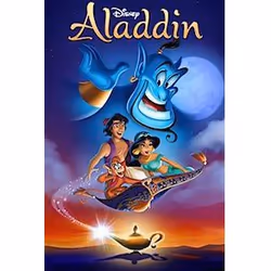 Disney Aladdin, Film d'animation/bande dessinée, DVD, Anglais, 2D, 07/07/2008, 1 disques