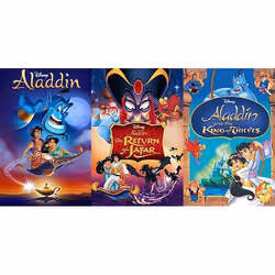 Disney Aladdin Trilogy, Film d'animation/bande dessinée, DVD, Anglais, 2D, 07/07/2008, 3 disques