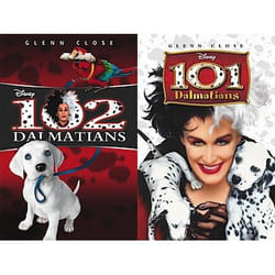 Disney 101 Dalmatians/102 Dalmatians DVD Anglais