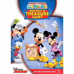 Disney Mickey Mouse Clubhouse Treasure Hunt, Film d'animation/bande dessinée, DVD, G, Anglais, 2D, États-Unis d'Amérique