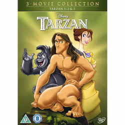 Walt Disney Pictures Tarzan/Tarzan 2/Tarzan and Jane (Disney) (2001), Film d'animation/bande dessinée, DVD, U, Coloré, Anglai ...