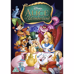 Disney Alice in Wonderland, Film d'animation/bande dessinée, DVD, G, Anglais, 2D, 1 disques