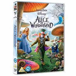 Disney Alice In Wonderland, DVD, PG, Anglais, Aventure, 2D, 1 disques