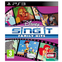Disney Sing It: Family Hits, PS3 PlayStation 3