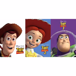 Disney Toy Story/Toy Story 2/Toy Story 3, Film d'animation/bande dessinée, DVD, G, Anglais, 2D, 22/11/2010