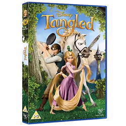 Disney Tangled, Film d'animation/bande dessinée, DVD, PG, Anglais, 2D, États-Unis d'Amérique