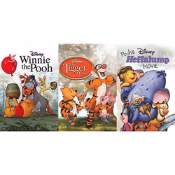 Disney Winnie The Pooh Movie Collection, Film d'animation/bande dessinée, DVD, Anglais, 2D, 07/11/2011, 3 disques