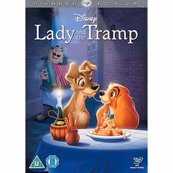 Disney Lady And The Tramp, Film d'animation/bande dessinée, DVD, 2D, Animation