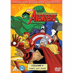 Disney Avengers: Earth's Mightiest Heros! Volume 4, Film d'animation/bande dessinée, DVD, PG, Anglais, 2D, 1 disques