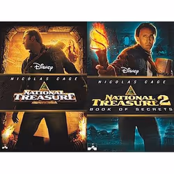Disney National Treasure/National Treasure 2: Book Of Secrets, Blu-ray, PG, Anglais, Aventure, 2D, 13/02/2012