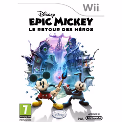 Nintendo Epic Mickey 2: Le retour des héros, Wii, Wii, Mode Multiplayer, Tout le monde, Support physique
