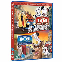 Disney 101 Dalmatians I and II DVD