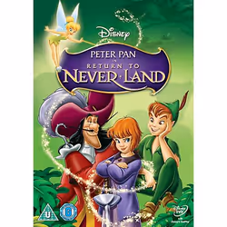 Disney Peter Pan 2: Return To Neverland, Film d'animation/bande dessinée, DVD, Anglais, 2D, 1 disques, Bande dessinée