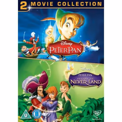 Disney Peter Pan, Film d'animation/bande dessinée, DVD, Anglais, 2D, 2-en-1, États-Unis d'Amérique