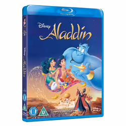 Disney Aladdin, Film d'animation/bande dessinée, Blu-ray, 2D, Animation