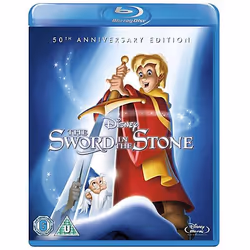 Disney Sword In The Stone, Film d'animation/bande dessinée, Blu-ray, Anglais, 2D, 1 disques, Bande dessinée