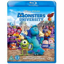 Disney Monsters University, Film d'animation/bande dessinée, Blu-ray, Anglais, 2D, Bande dessinée