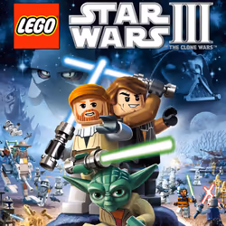 LucasArts LEGO Star Wars III : The Clone Wars, Xbox 360, Tout le monde, Support physique