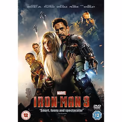 Disney Iron Man 3, DVD, Anglais, action, 2D, États-Unis d'Amérique, action