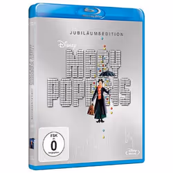 Disney Mary Poppins, Blu-ray, Allemand, Famille, 2D, Famille
