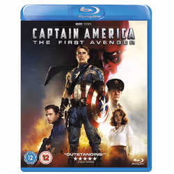 Disney Captain America: The First Avenger, Blu-ray, Anglais, Aventure, 2D, 1 disques, Aventure