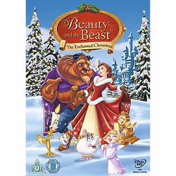 Disney Beauty & The Beast - The Enchanted Christmas, Film d'animation/bande dessinée, DVD, G, Anglais, 2D, 1 disques