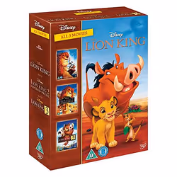 Disney The Lion King 1-3, Film d'animation/bande dessinée, DVD, G, Anglais, 2D, 3 disques