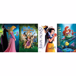 Disney Princess Collection, Film d'animation/bande dessinée, DVD, Anglais, 2D, 03/11/2014, 4 disques
