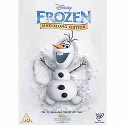 Disney Frozen Sing-a-long Edition, Film d'animation/bande dessinée, DVD, PG, Anglais, 2D, 1 disques