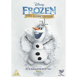 Disney Frozen Sing-a-long Edition DVD Anglais