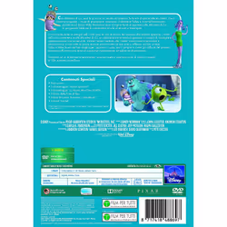 Disney Monsters & Co. DVD Anglais, Italien, Turc