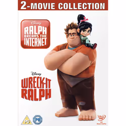 Walt Disney Pictures Wreck-it Ralph/Ralph Breaks the Internet (2018), Film d'animation/bande dessinée, DVD, PG, Coloré, Angla ...