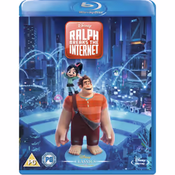 Walt Disney Pictures Ralph Breaks the Internet (2018), Film d'animation/bande dessinée, Blu-ray, PG, Coloré, Anglais, 112 min