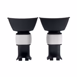 Bugaboo 80401BX01, Noir, Blanc, Adaptateur de siège enfant pour voiture