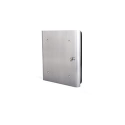 Pavo - premium à clés/key safe/clé de stockage avec un motif à l'avant pour 54 touches - inox/noir, en métal, inox/noir