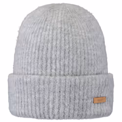 Barts Witzia Beanie, Tous, Femelle, Chapeau, Gris, One size, Bonnet