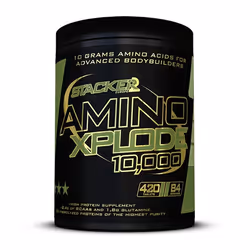 Stacker2 Amino Xplode 10,000, Comprimé, L-Alanine, L-Arginine, L-Acide aspartique, L-Cystéine, L-Glutamine, L-glycine, L-Hist ...