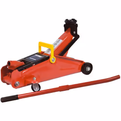 Description générale Ce cric à roulettes FERM TJM1008 est conçu pour le levage de véhicules lourds, avec une capacité de leva ...