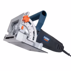 Ferm Fresatrice per tasselli piatti 900W - Incl. 1 lama, 50 tasselli piatti e saccheto di aspirazione