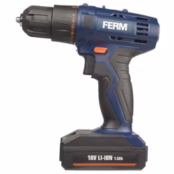Ferm Perceuse sans fil Li-ion 18V 1.5Ah - 2 batteries - Vue supplémentaire 4