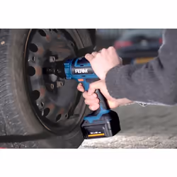 Ferm CDM1127 clé pneumatique 1/2" 2300 tr/min 380 N·m Noir, Bleu 18 V - Vue supplémentaire 4