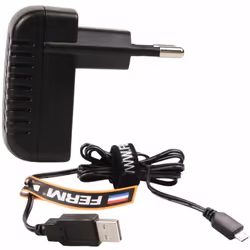 Chargeur FERM CDA1102 / Chargeur USB / 3.6V / convient au modèle FERM CDM1132 Le modèle FERM CDA1102 est un chargeur (3.6V) q ...