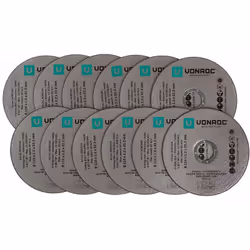 Description générale Disques diamant de 115 mm, conçus pour une utilisation universelle dans la découpe du métal et de l'inox ...