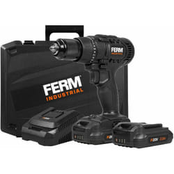 Ferm - CDM1141P Perceuse combi sans fil 20V - 2 batteries 2.0Ah