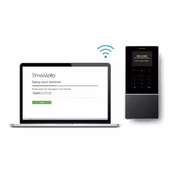 Safescan TimeMoto TM-616 Noir Carte de proximité Secteur TFT Ethernet/LAN - Vue supplémentaire 13